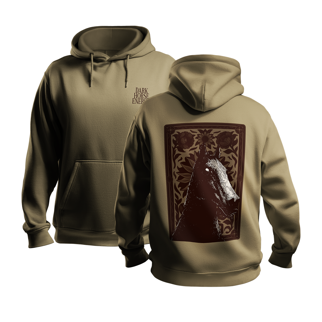 Dark Horse Energy - Unisex Oversized Hoodie