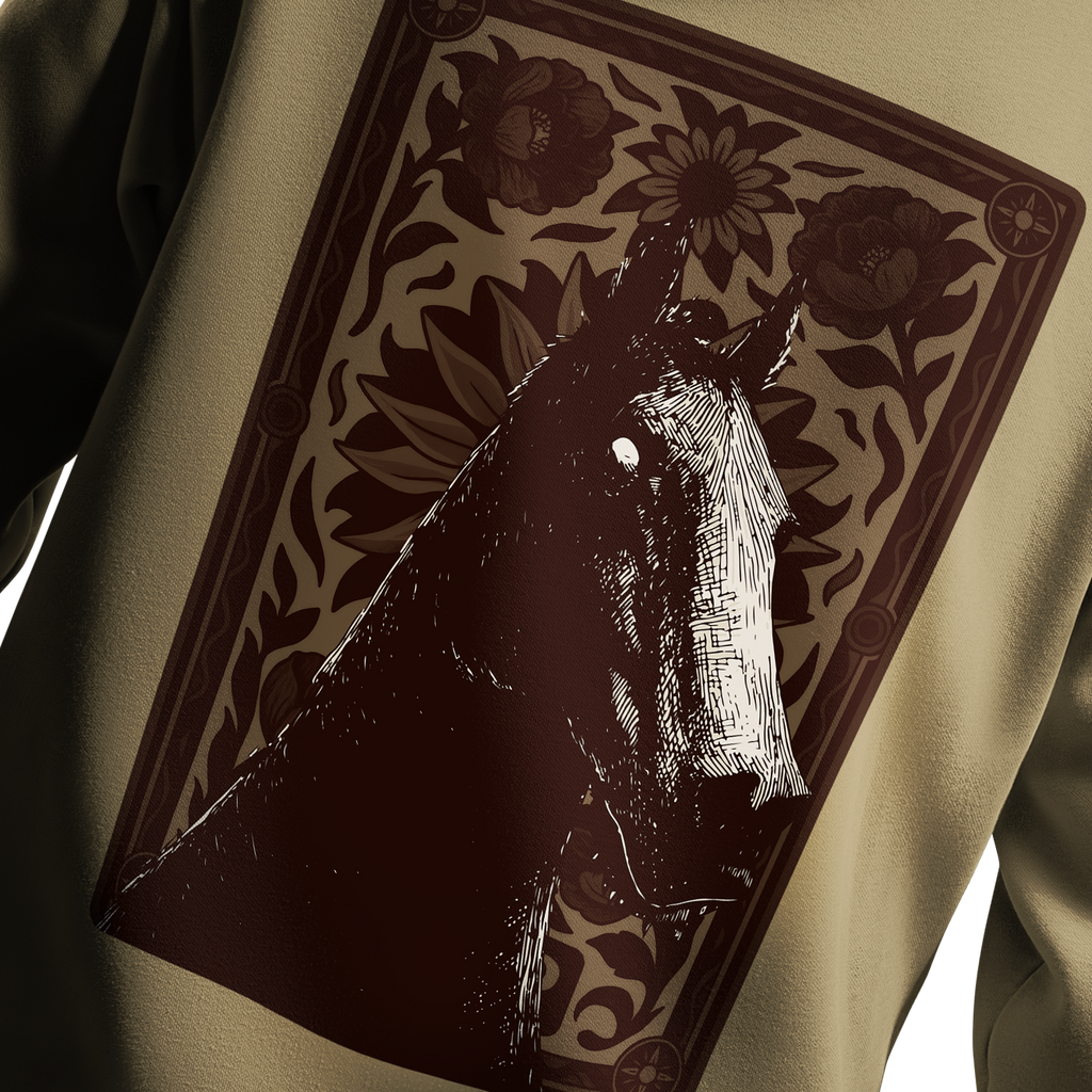 Dark Horse Energy - Unisex Oversized Hoodie