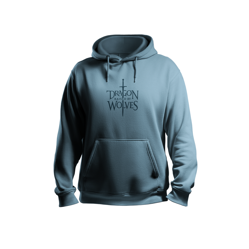 Dragon Raised by Wolves - - Unisex Oversized Hoodie