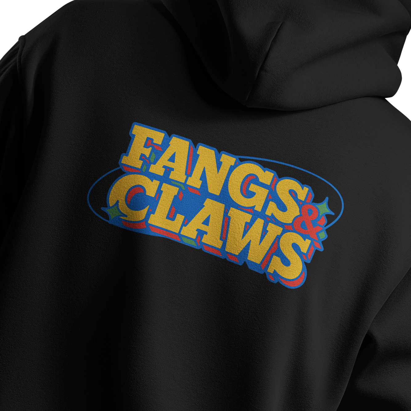 Fangs & Claws - - Unisex Oversized Hoodie