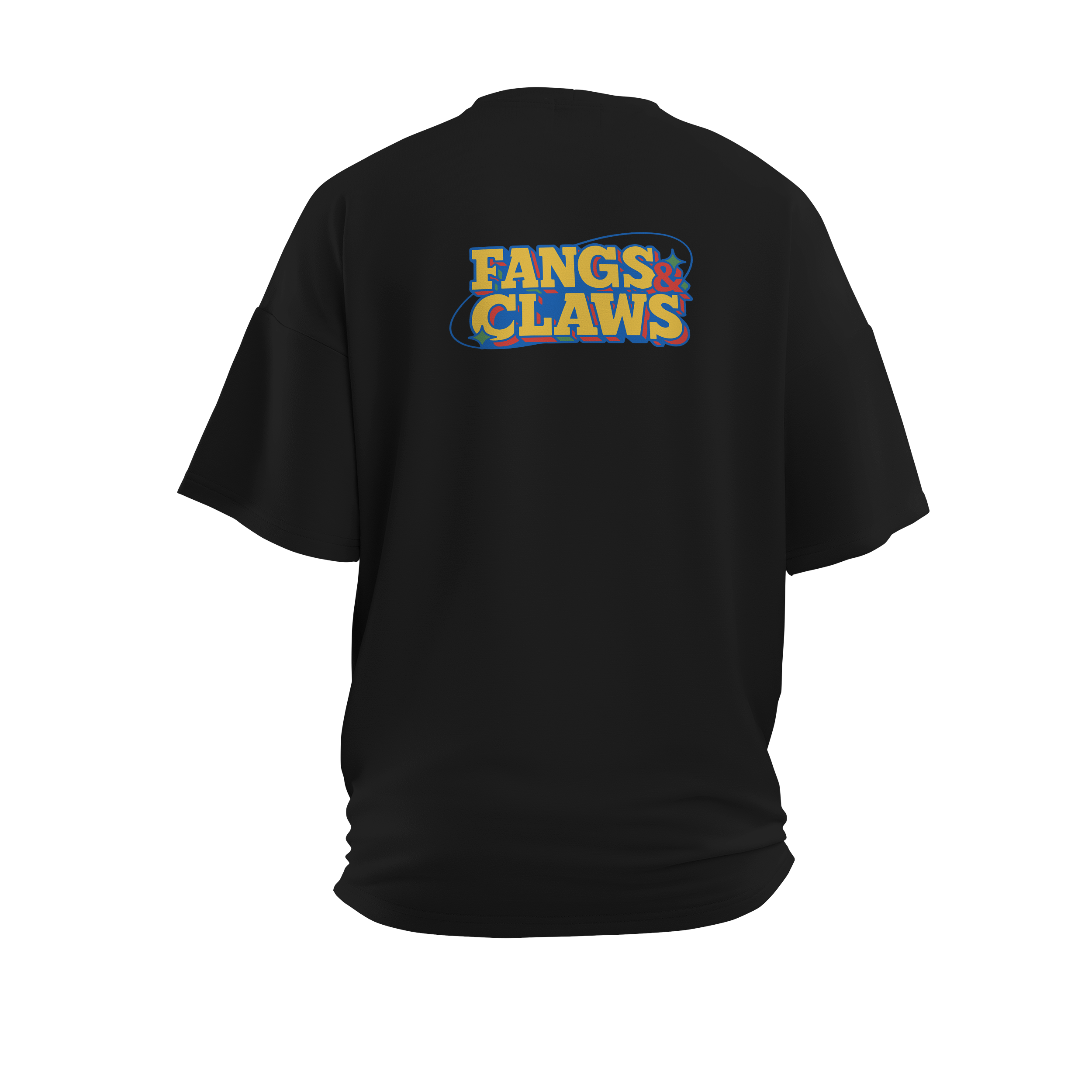 Fangs & Claws Tee - Unisex Oversized T-shirt