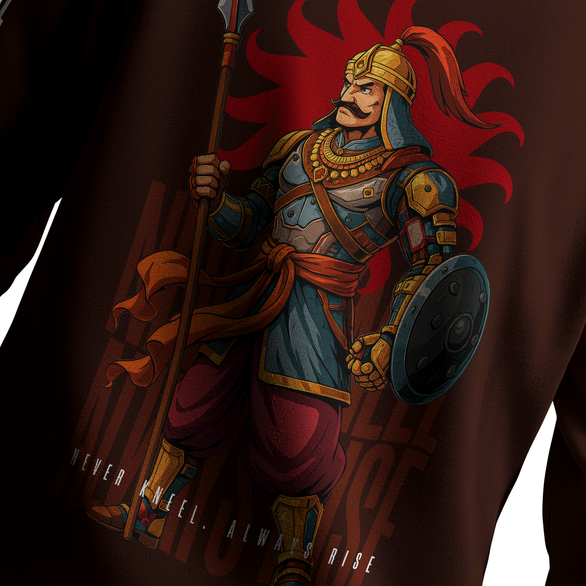 Maharana Pratap - Unisex Oversized Hoodie